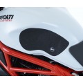 R&G Racing Traction Grips 2-Grip Kit for Ducati Monster 1100/1100 Evo '10-'14, M1200 '11-'22, M1200S/M1200R '14-'22, M797 '17-'21, M821 '14-'21